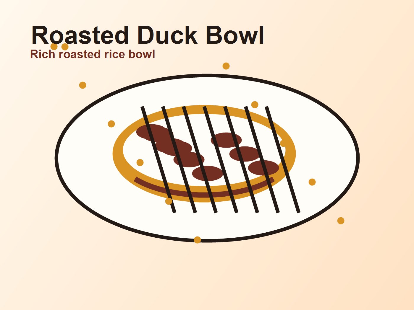 Roasted Duck Bowl at Bowl & Crunch